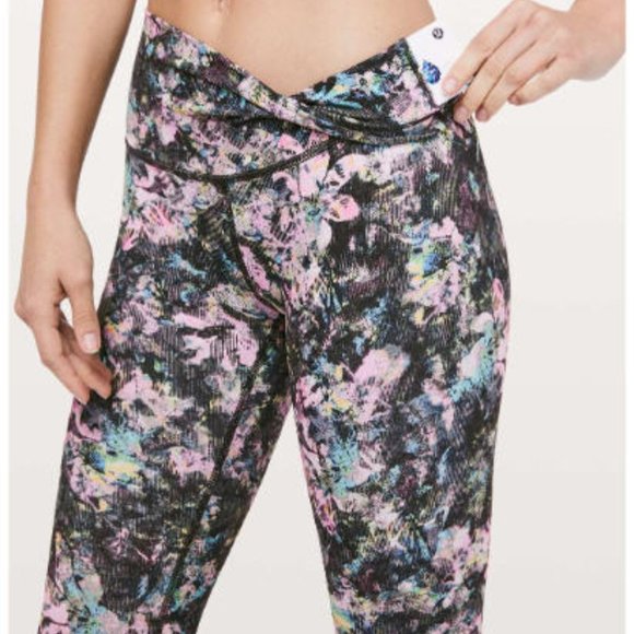 Lululemon Wunder Under High-Rise 7/8 Tight *Full-On Luon 25" Dappled Daze Multi - Picture 10 of 11